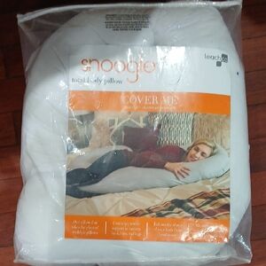 Leachco Snoogle Total Body Pillow -white